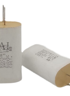 935C5W3-1K全新进口轴向薄膜电容器美国CDE 935系列500V 3uf 3MFD