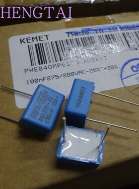 PHE840MP6100MA05R17 280V0.1uF 275V0.1UF 100nF KEMET RIFA电容