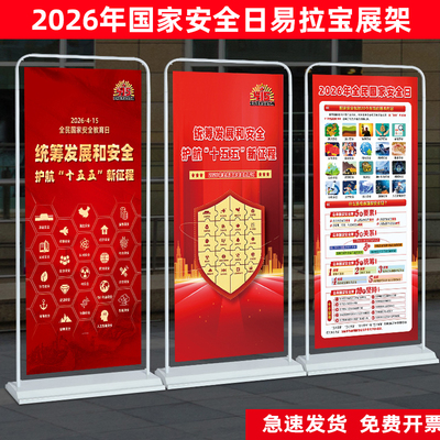 2026年全民国家安全日易拉宝
