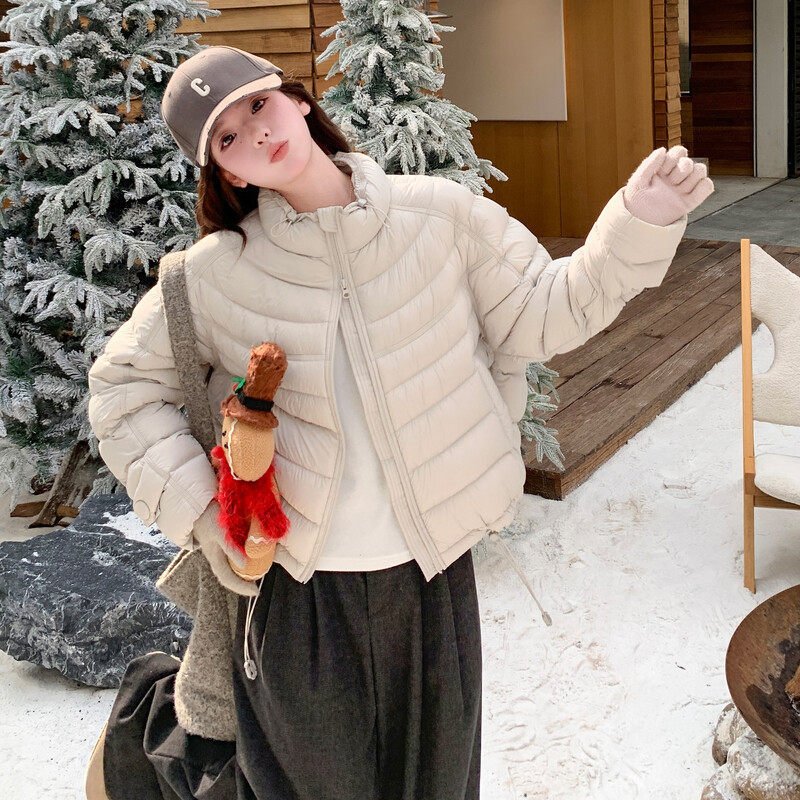 2026韩系不臃肿女款羽绒服