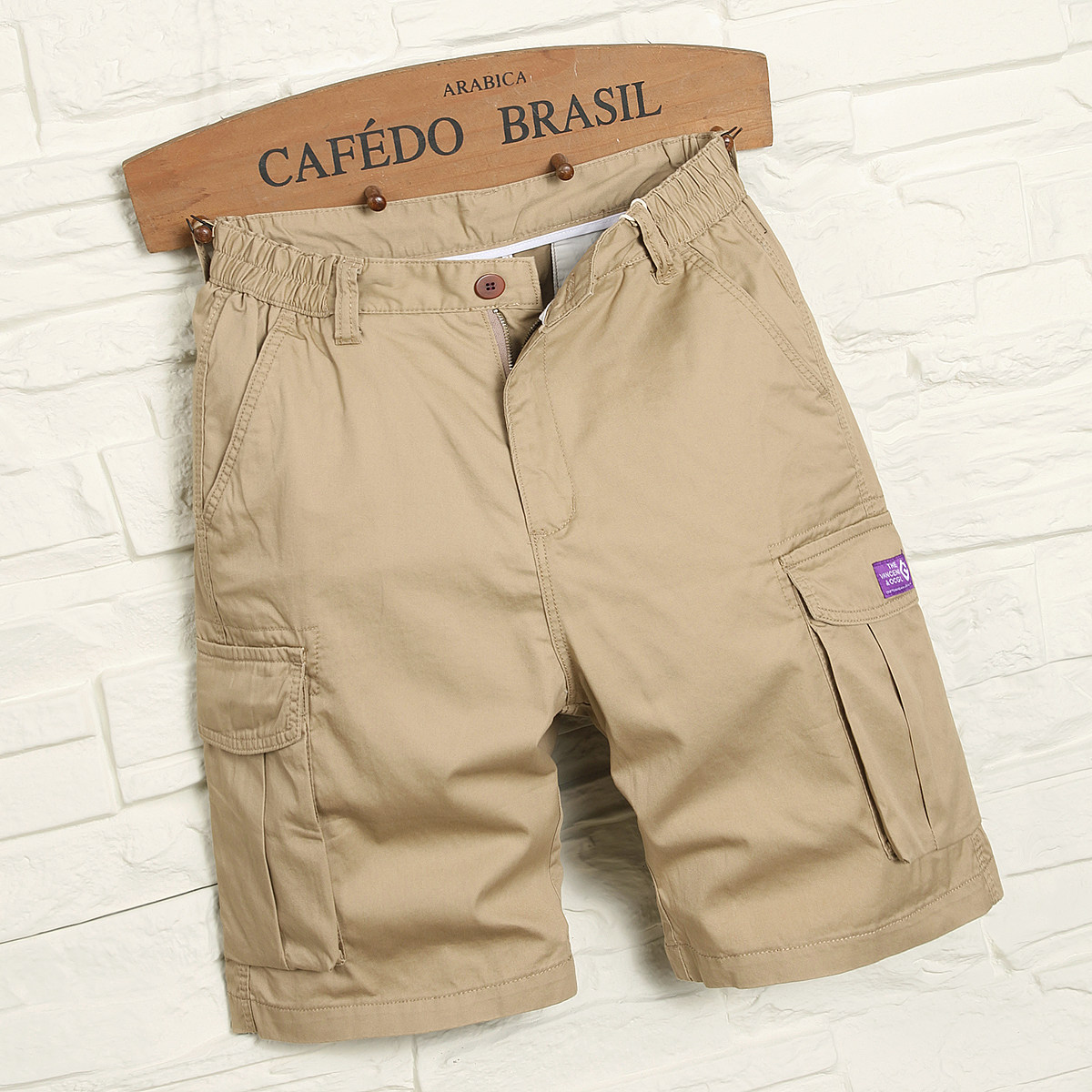 鑫冠鸟夏季宽松直筒休闲裤