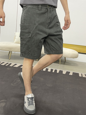 夏季薄款牛仔短裤男五分裤