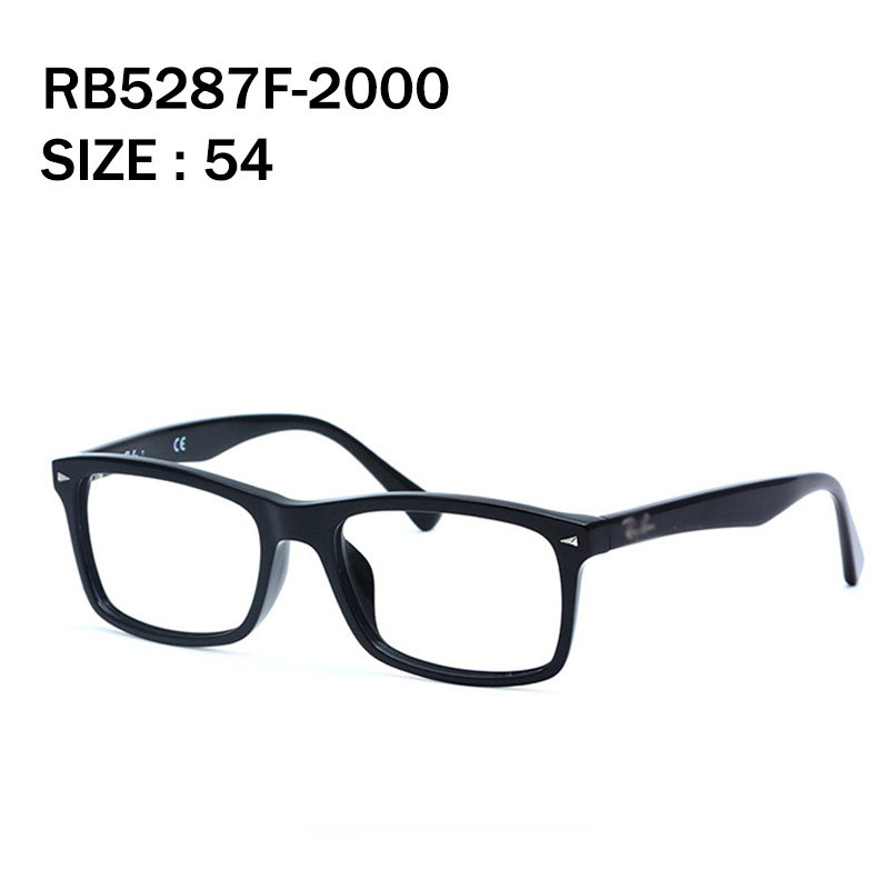 新品RB5287F亚洲版高鼻托板材镜架近视眼镜框商务学生女框眼睛