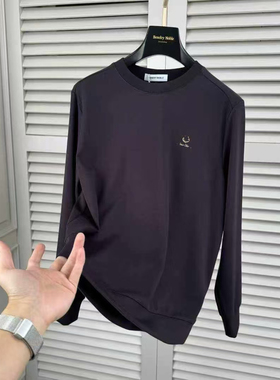 BUNERYNOBLE潮牌莫代尔长袖卫衣2026春夏季新品欧货修身时尚休闲