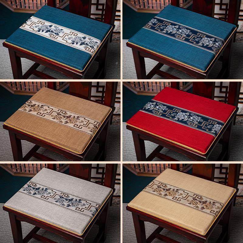 餐椅坐垫新中式红木沙发垫防滑加厚海绵垫实木椅子垫子圈椅垫定制,居家布艺,椅垫,淘宝优惠券,粉丝福利购,淘宝优惠卷
