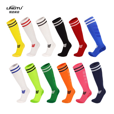 Men's football socks and children's anti slip sports socks