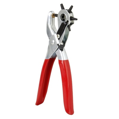 New Household Leather Belt Hole Punch Plier Eyelet Puncher