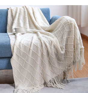 sofa tassel blanket Knitted nap