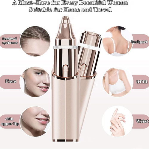 New Electric Women's Shaver, Eyebrow Trimmer, Lipstick Maker