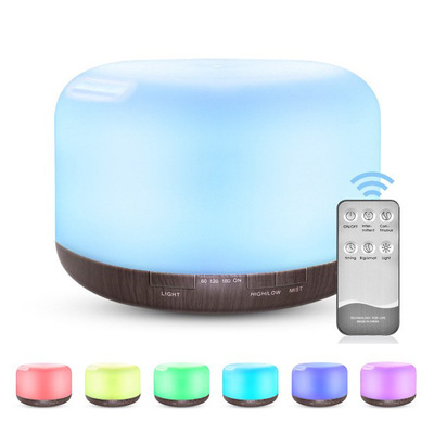500ml remote control creative aromatherapy lamp humidifier