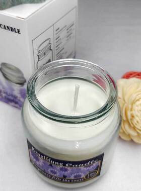 2025 Soy wax aromatherapy candle大豆蜡香薰蜡烛植物