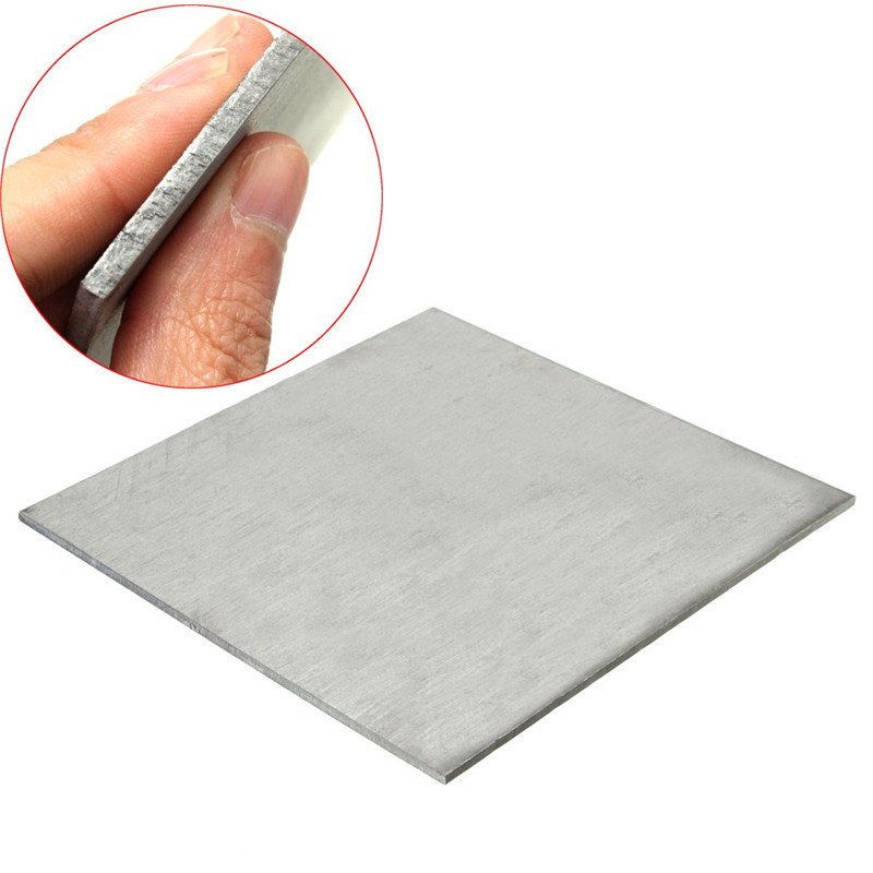 3 x 150 x 150mm Titanium 6al-4v Sheet Grade 5 Plate Ti Gr5 M
