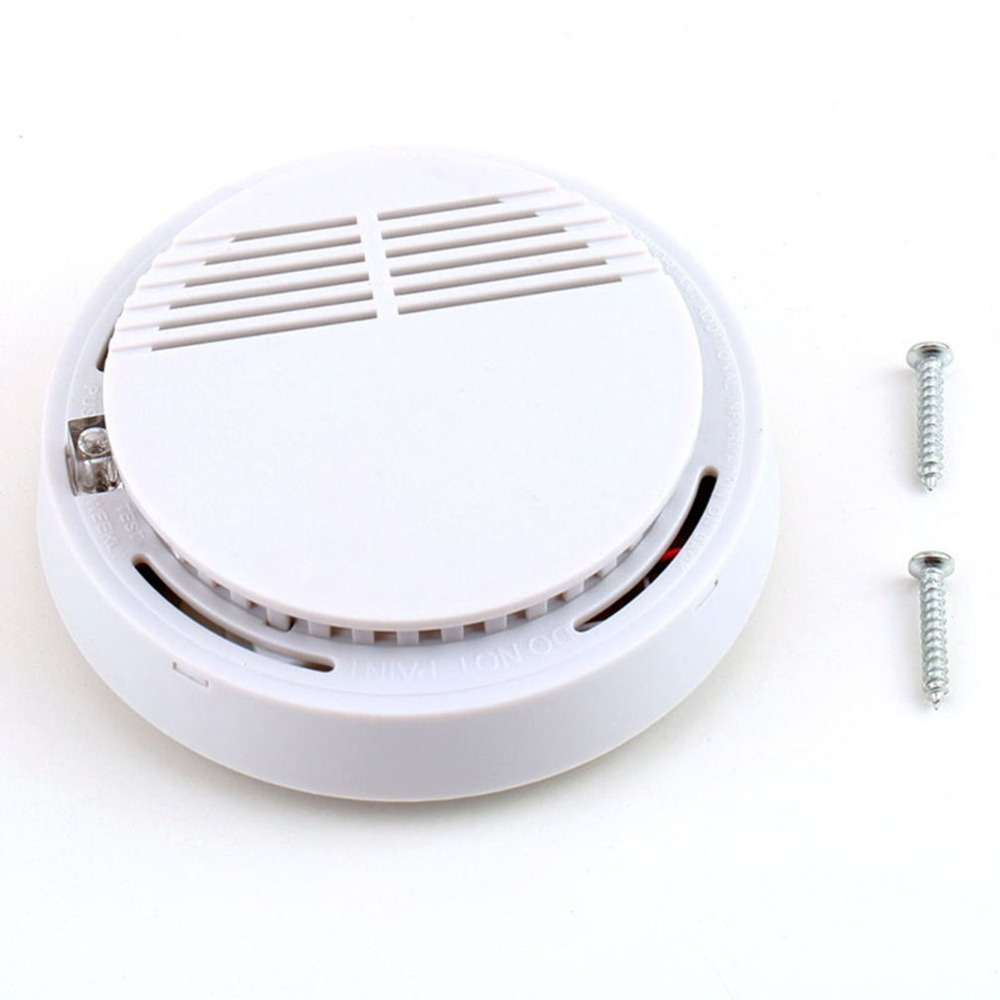 Standalone Photoelectric Smoke Detector Home Security