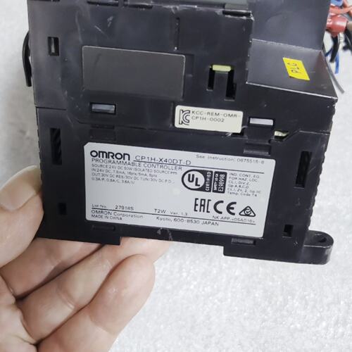 议价PLC CP1H-X40DT-D，1.3版本，品，可维修