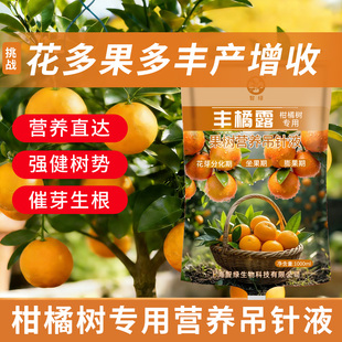 柑橘树专用型营养吊针液坐果期促花促果增产提质通用果树营养液