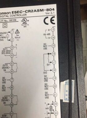 温控器E5EC-CR2ASM-804积压货