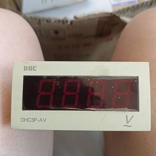 温州DHC变频器专用转速表DHC3P-AV