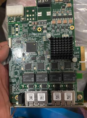 4通道PoEW网卡图像采集卡PCIe-GIE7 gie74a