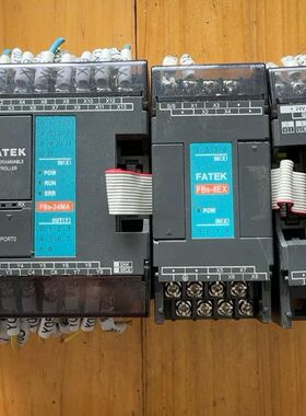 台湾FATEK永宏PLC三件套 型号FBS-24MA+FBS