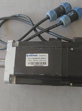 森创750W伺服电机  80CB075C-500011 实物