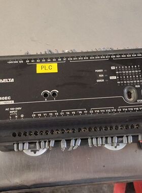 台达PLC型号DVP40EC00R3 拆机件功能正常包用