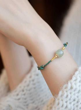 2024新款编织手链轻奢简约巨显白