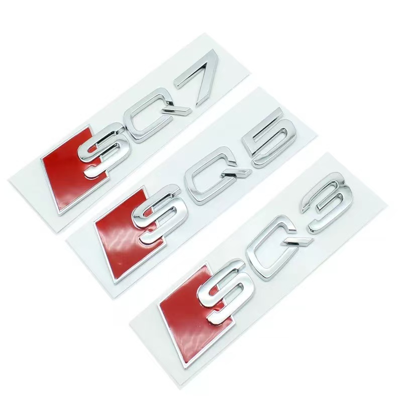 奥迪SQ3排量标改装车贴