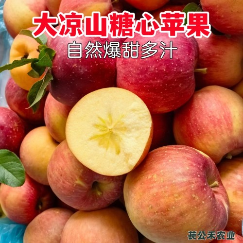 正宗大凉山盐源糖心丑苹果