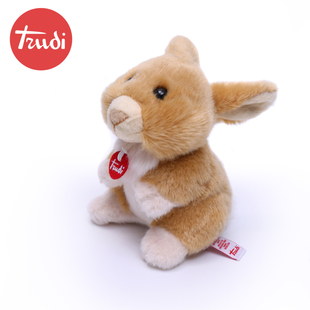 意大利trudi可爱小兔子柔软兔兔公仔毛绒玩具儿童玩具生日礼物