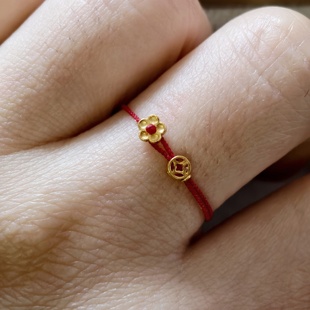 半宝阁手工编织已拍客户编绳加工线磨损换线戒指手绳脚绳蜡线