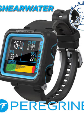 Shearwater Peregrine休闲水肺潜水电脑表中文无线充电潜水表