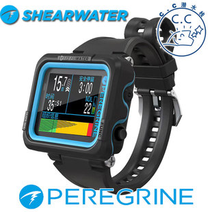 Shearwater Peregrine休闲水肺潜水电脑表中文无线充电潜水表