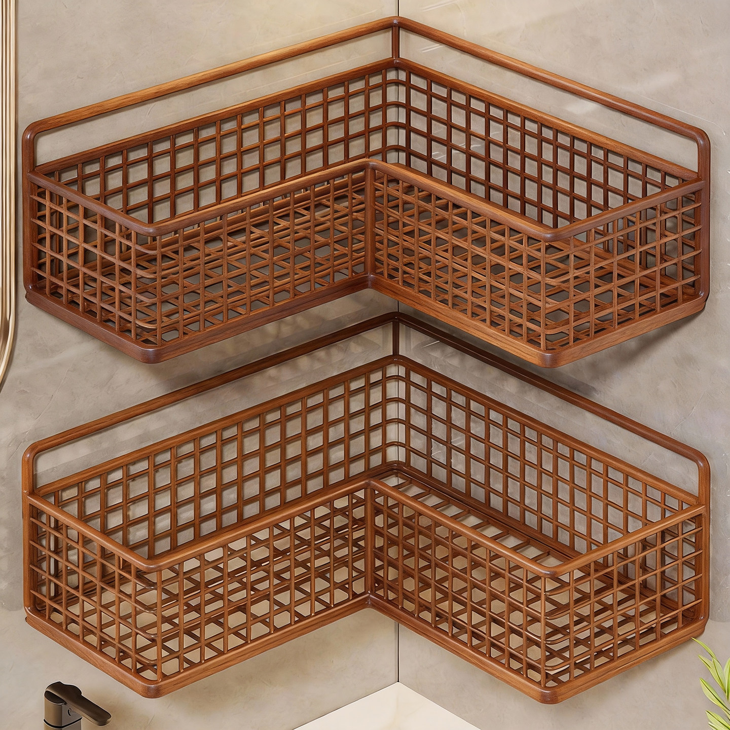 卫生间置物架洗手台转角洗漱用品沥水架浴室洗发水护肤品收纳架,家庭/个人清洁工具,浴室角架/置物架,淘宝优惠券,粉丝福利购,淘宝优惠卷