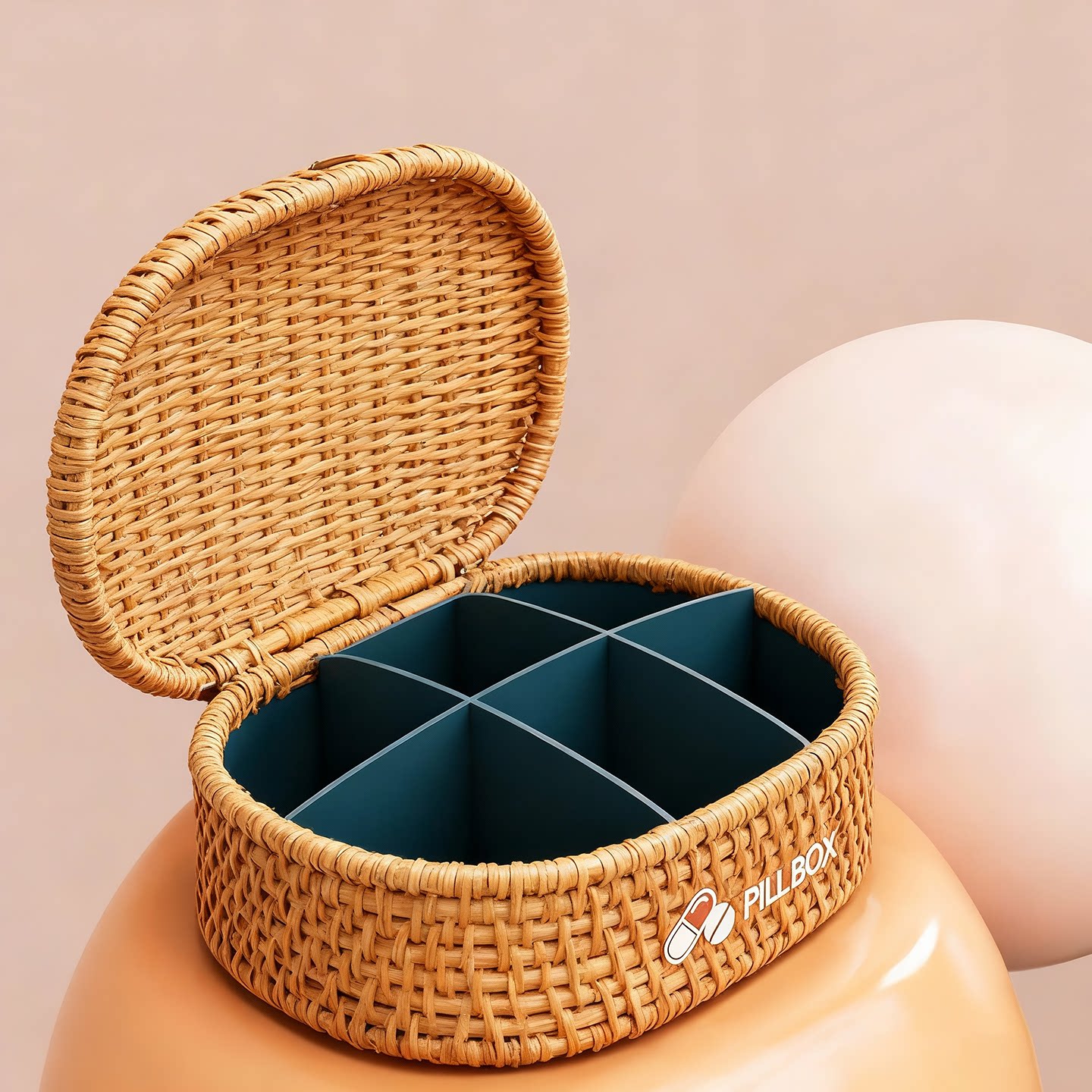 药盒便携分装小号迷你密封医药盒出差旅行7天分装药丸胶囊收纳盒