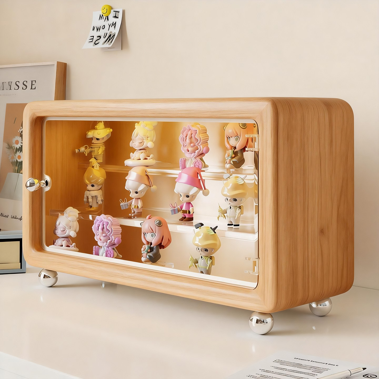 盲盒收纳展示架手办置物盒