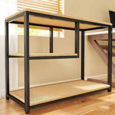 打印机置物架桌边多层收纳架