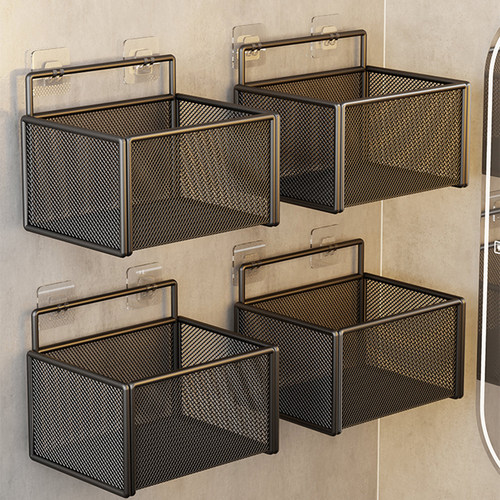 悬挂收纳盒卫生间墙上免打孔