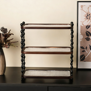 酒架子展示架桌面高颜值酒水置物架家用多层红酒白酒洋酒收纳酒架