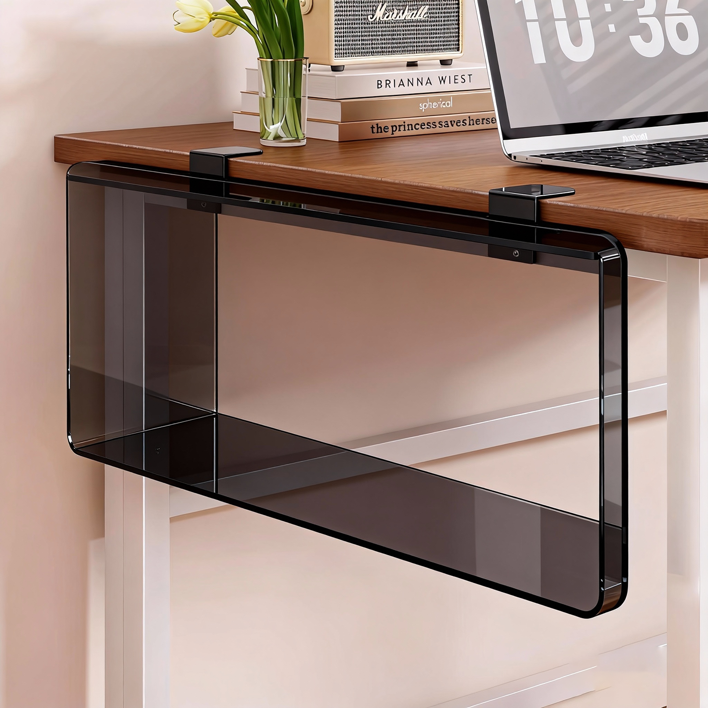 可折叠桌面延长板办公桌拓展台