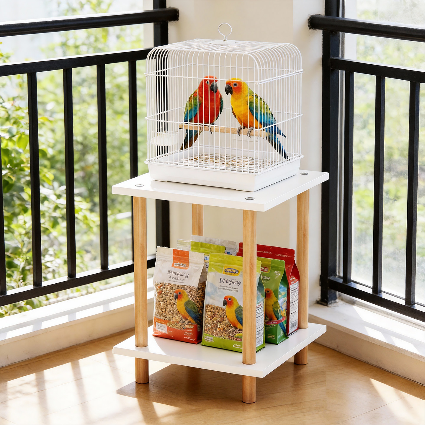 鸟笼置物架玄凤鹦鹉笼放置架底座增高支架鸟用品收纳架分层笼架子,宠物/宠物食品及用品,鸟禽其他,淘宝优惠券,粉丝福利购,淘宝优惠卷