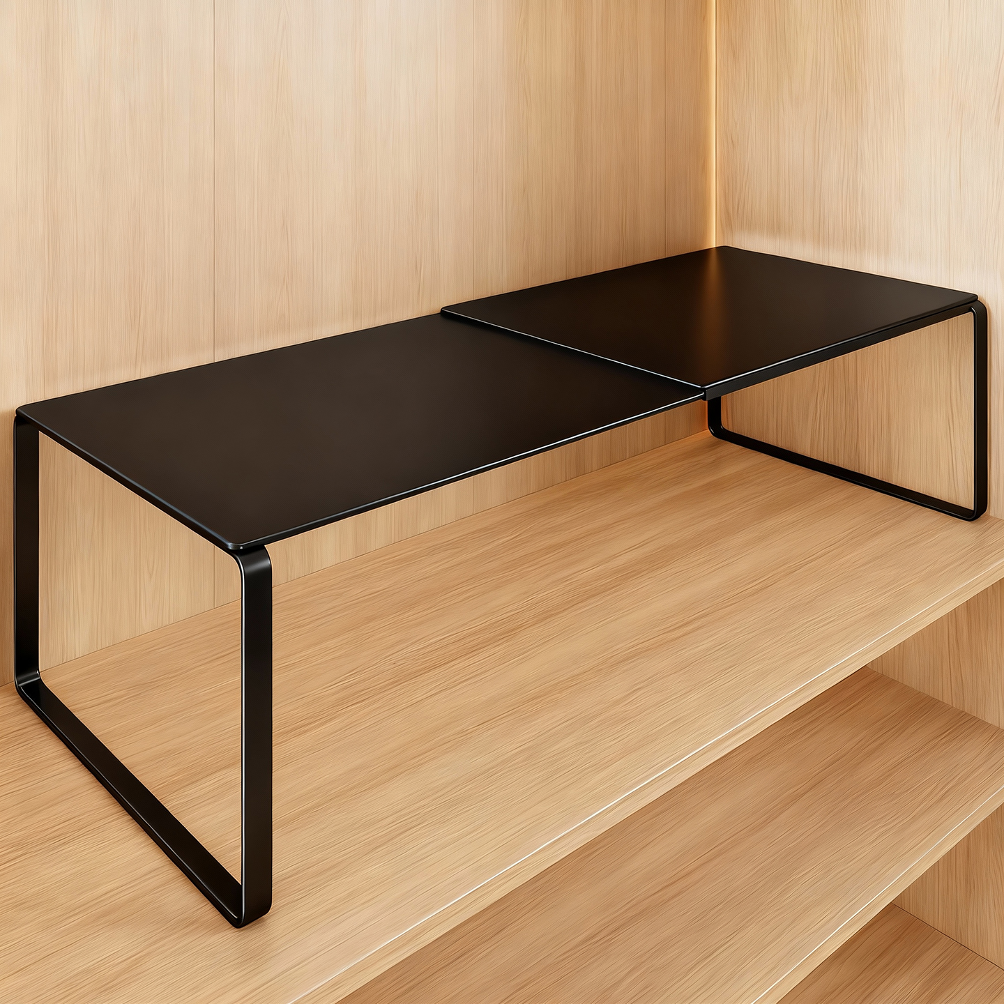 柜子隔层架衣柜台面空间利用神器