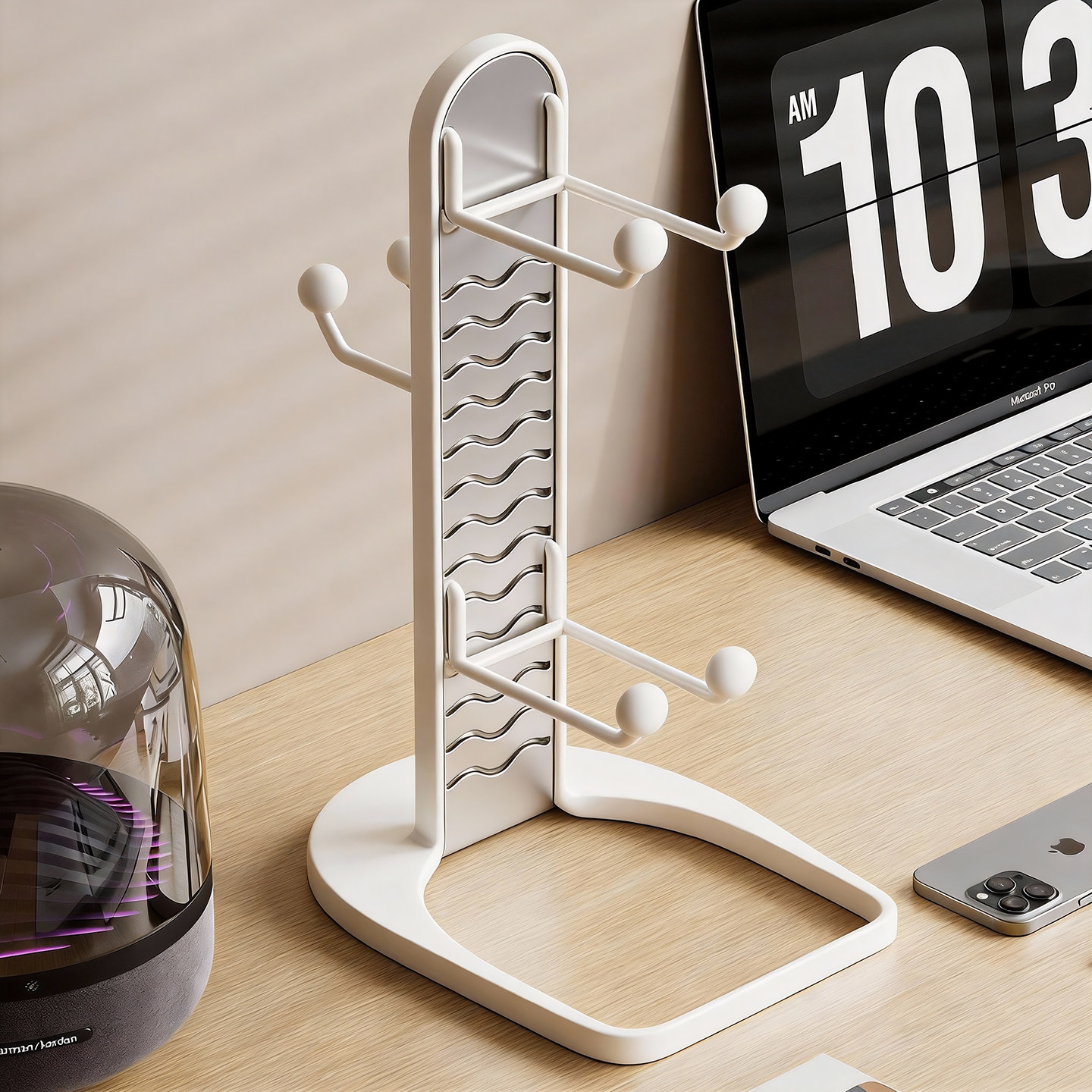 桌面耳机置物架高颜值头戴式耳机游戏机放置架多层游戏手柄收纳架,3C数码配件,耳机支架,淘宝优惠券,粉丝福利购,淘宝优惠卷