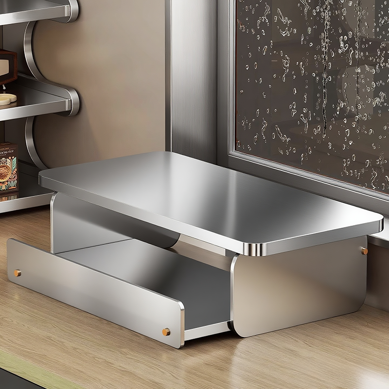 桌面置物架吧台咖啡机收纳架