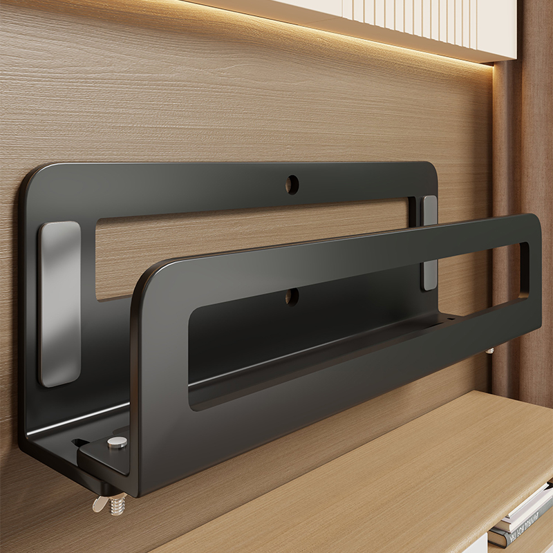 墙面路由器置物架客厅壁挂式电视机顶盒收纳挂架多功能WiFi固定架