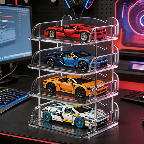 F1汽车模型展示架赛车玩具置物架