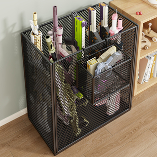 儿童玩具枪收纳箱多功能大容量水枪刀剑储物架长剑弓箭整理置物架