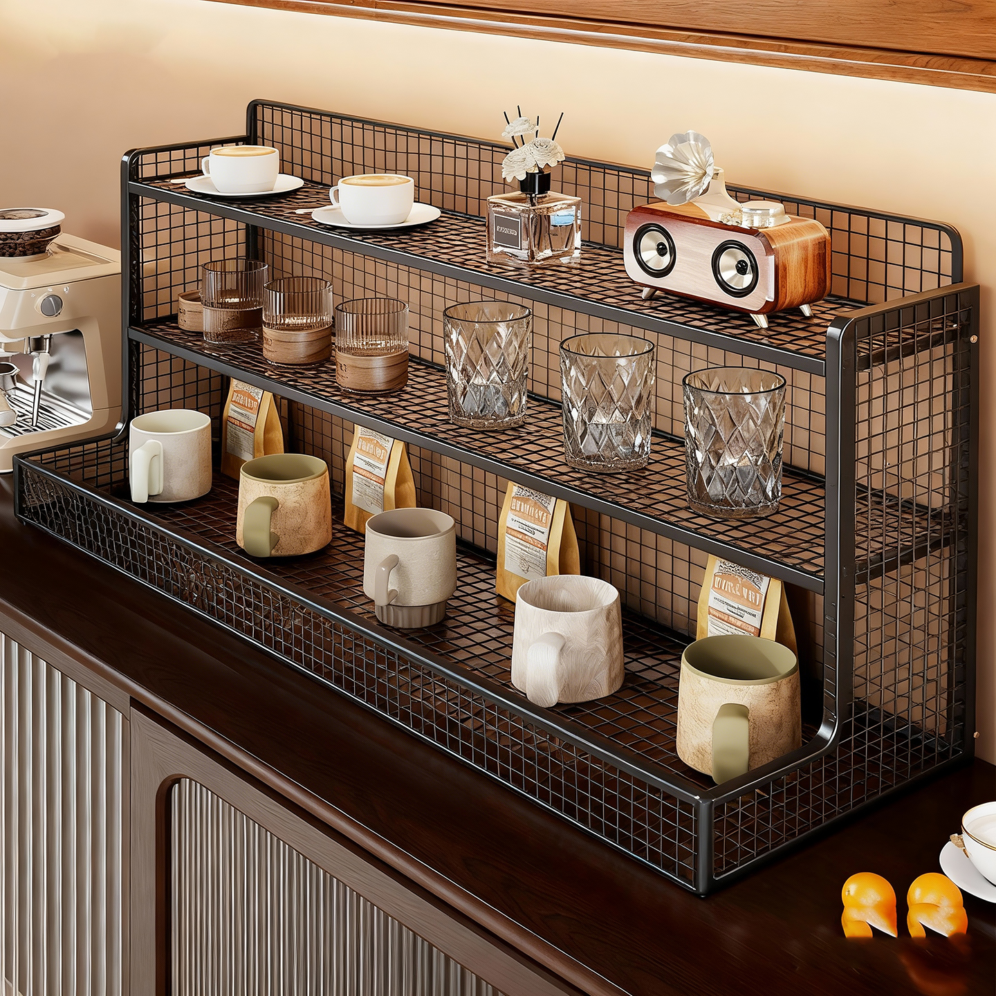 桌面多层杯子置物架收纳展示架