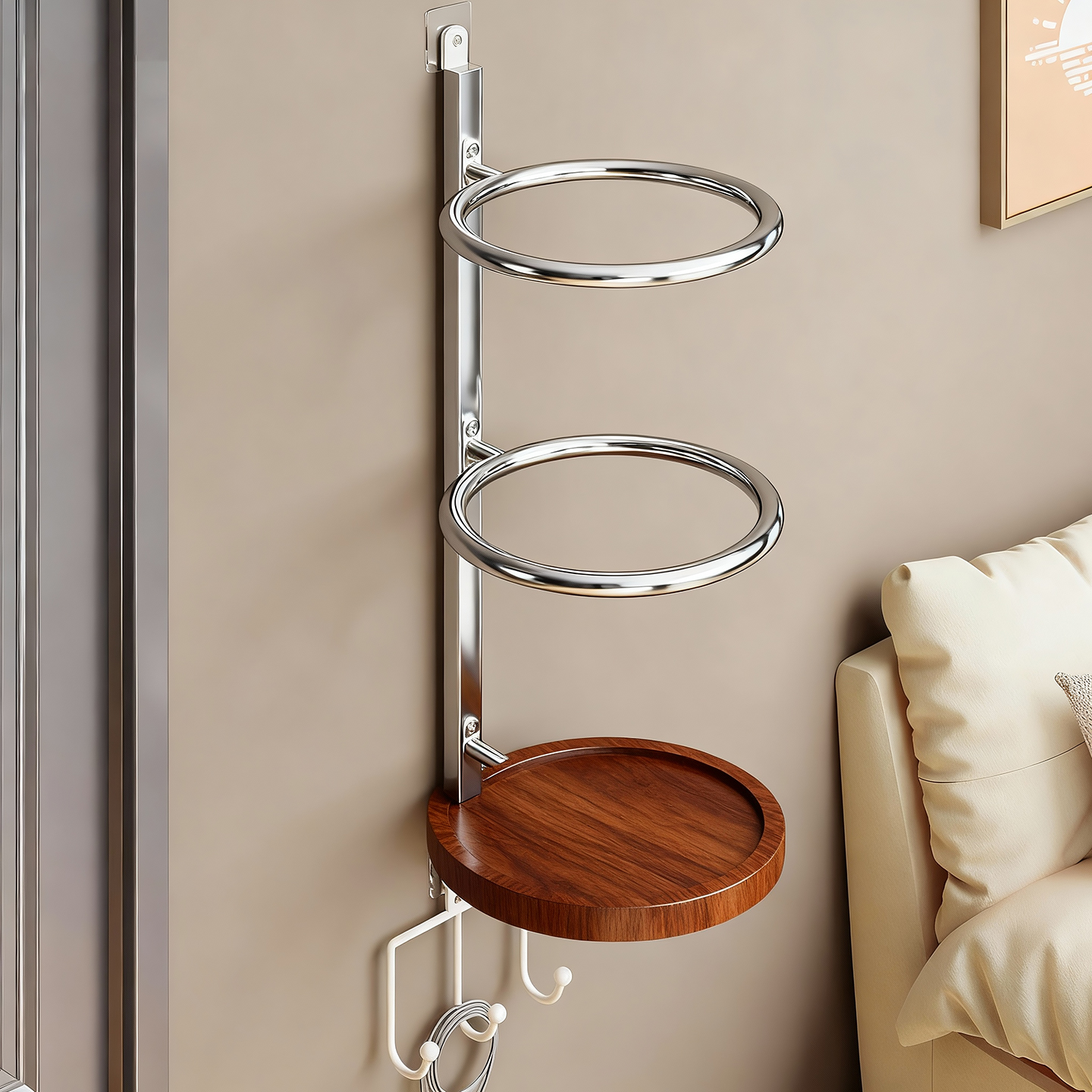 篮球收纳架墙面足球排球摆放球架