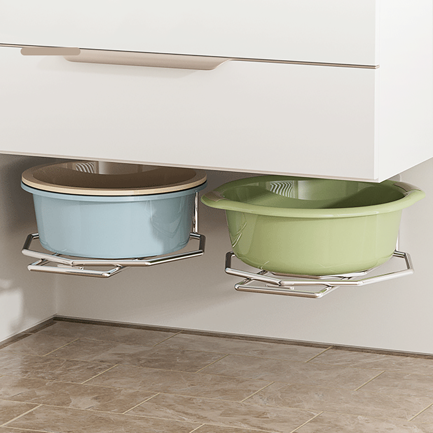 脸盆收纳架卫生间洗脸盆置物架