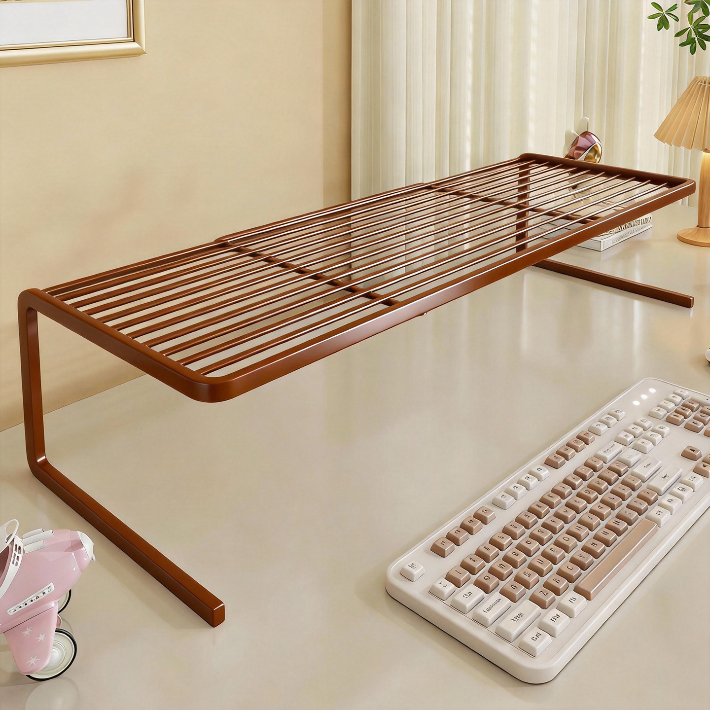 电脑增高架笔记本支架底座镂空散热架办公室显示器垫高托架置物架,住宅家具,搁板/置物架/家用陈列架,淘宝优惠券,粉丝福利购,淘宝优惠卷